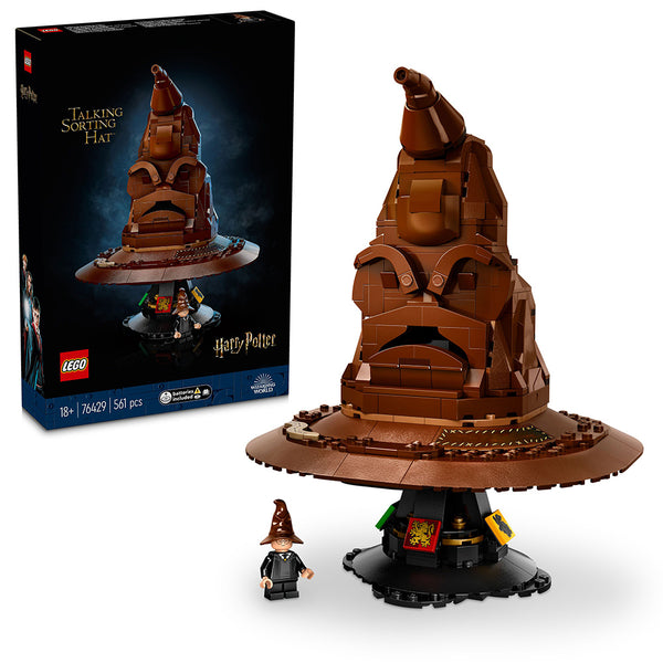 LEGO® Harry Potter™ Talking Sorting Hat Set for Adults 76429