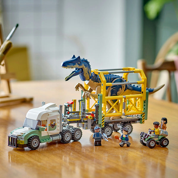 LEGO® Jurassic World Dinosaur Missions: Allosaurus Transport Truck 76966 - SLIGHTLY DAMAGED BOX