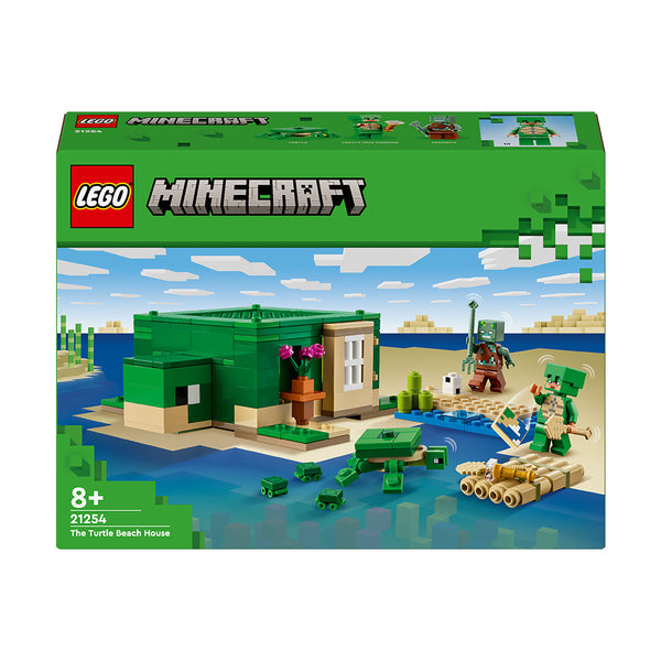 LEGO® Minecraft® The Turtle Beach House Toy Set 21254