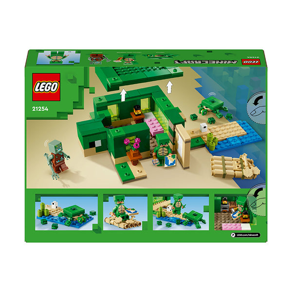 LEGO® Minecraft® The Turtle Beach House Toy Set 21254