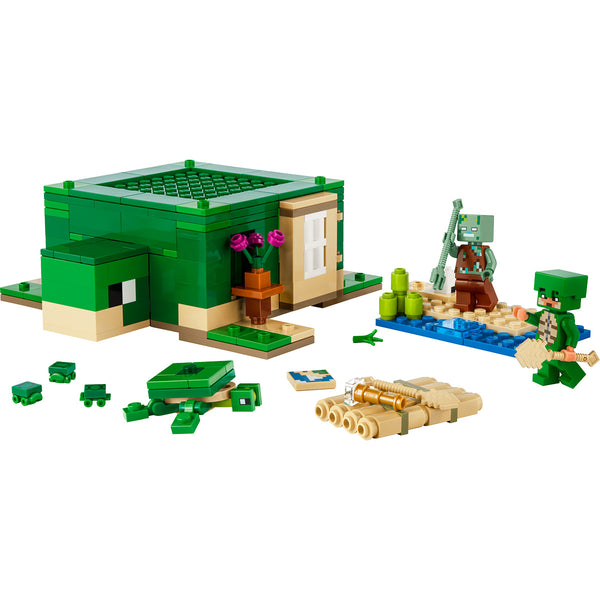 LEGO® Minecraft® The Turtle Beach House Toy Set 21254