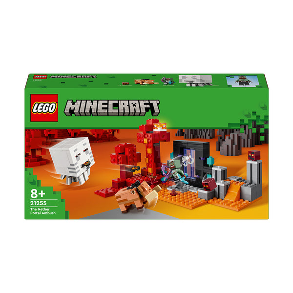 LEGO® Minecraft® The Nether Portal Ambush Building Set 21255