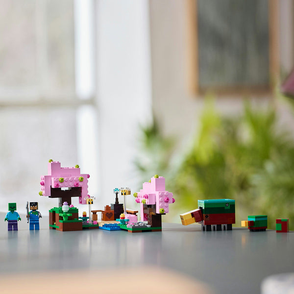 LEGO® Minecraft® The Cherry Blossom Garden Building Toy 21260