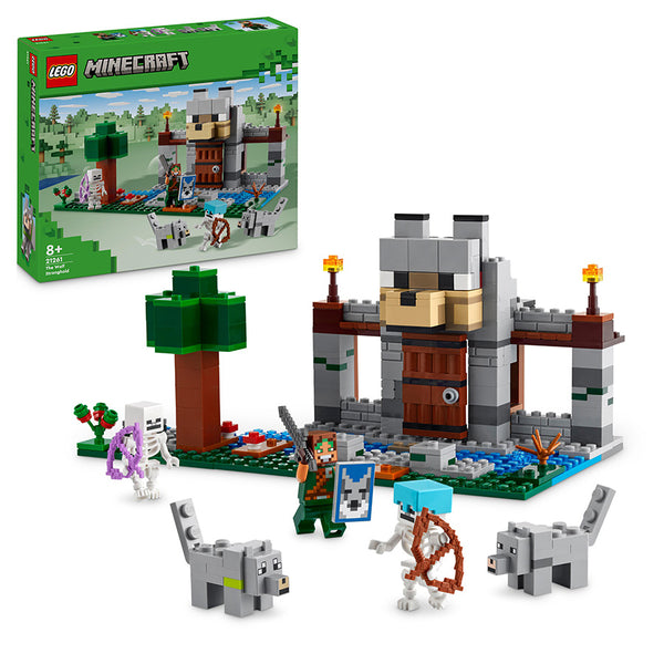 LEGO® Minecraft® The Wolf Stronghold Toy Set 21261