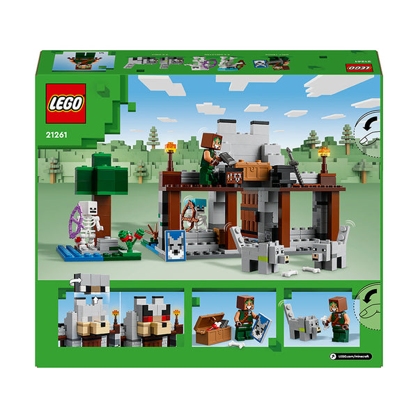 LEGO® Minecraft® The Wolf Stronghold Toy Set 21261