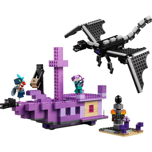 LEGO® Minecraft® The Ender Dragon and End Ship Toy Set 21264