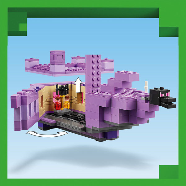 LEGO® Minecraft® The Ender Dragon and End Ship Toy Set 21264