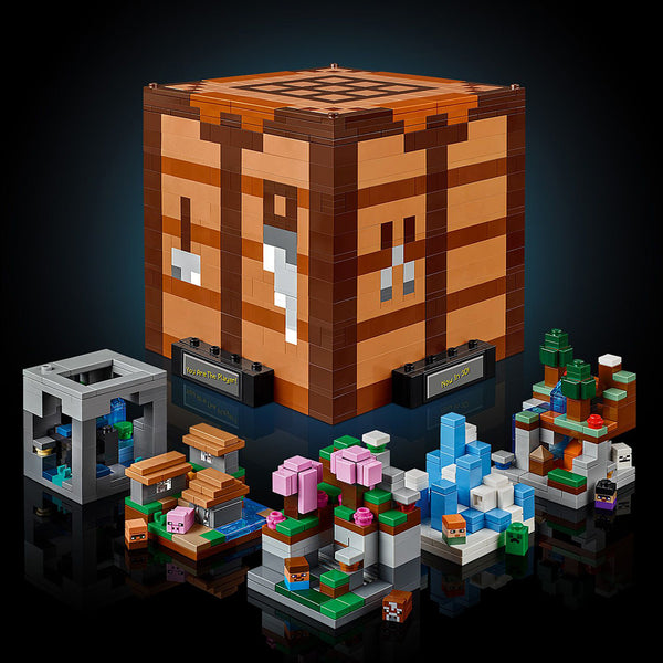 LEGO® Minecraft® The Crafting Table model Set for Adults 21265