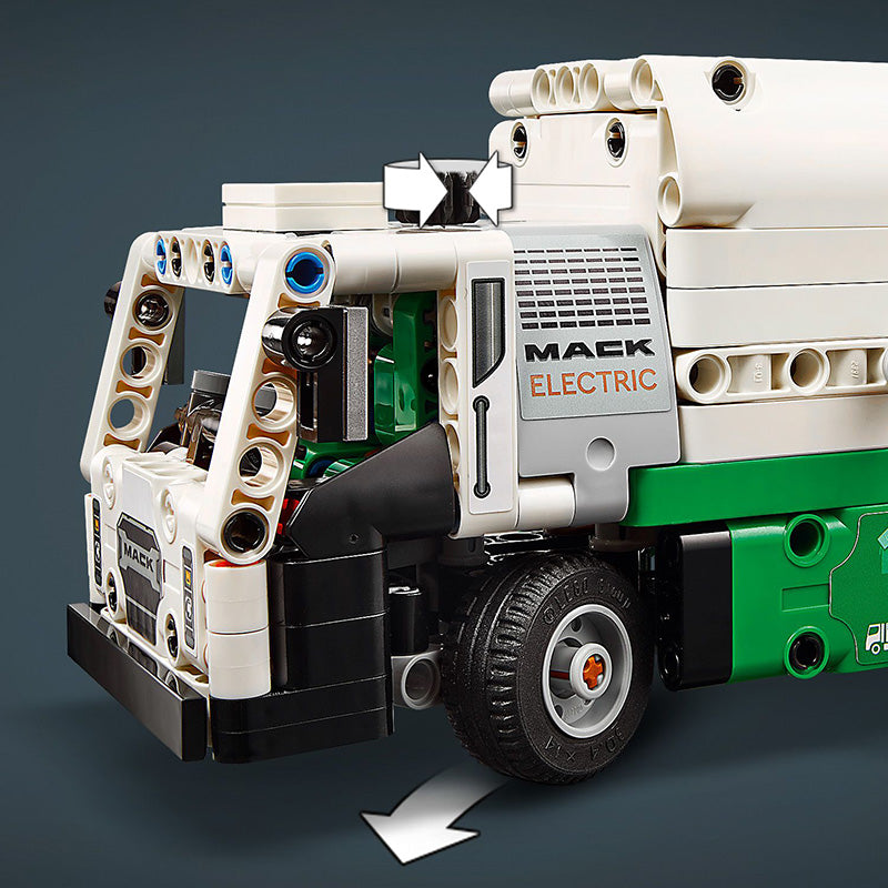 LEGO Technic Mack LR Electric Garbage Truck Vehicle Toy 42167 Importatoy