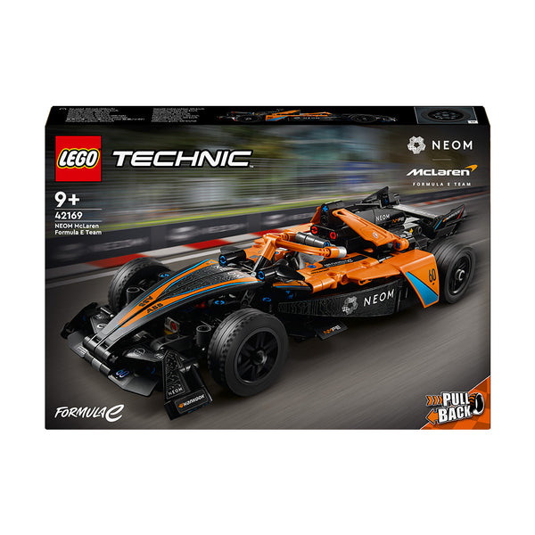 LEGO® Technic™ NEOM McLaren Formula E Race Car Toy Set 42169