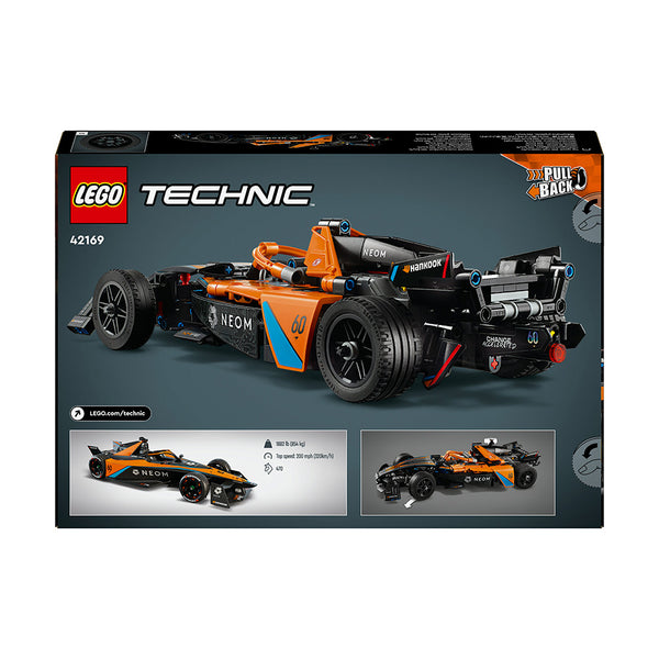 LEGO® Technic™ NEOM McLaren Formula E Race Car Toy Set 42169