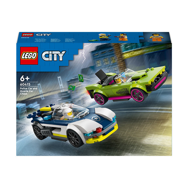 LEGO® City Police Car and Muscle Car Chase Set 60415