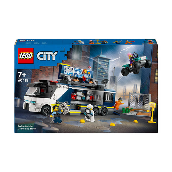 LEGO® City Police Mobile Crime Lab Truck Toy 60418