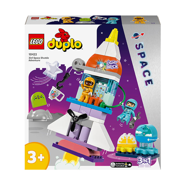 LEGO® DUPLO® 3in1 Space Shuttle Adventure Toy 10422