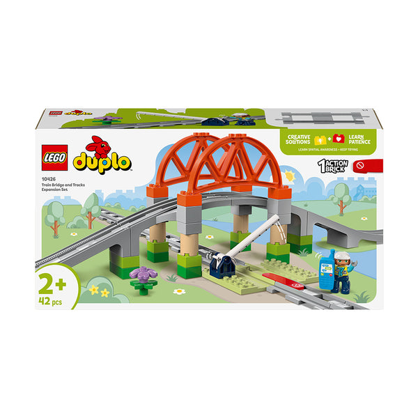 LEGO® DUPLO® Train Bridge and Tracks Expansion Set Toy 10426