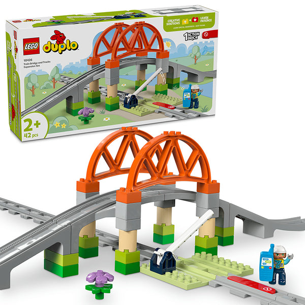 LEGO® DUPLO® Train Bridge and Tracks Expansion Set Toy 10426