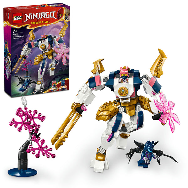 LEGO® NINJAGO® Sora’s Elemental Tech Mech Toy 71807