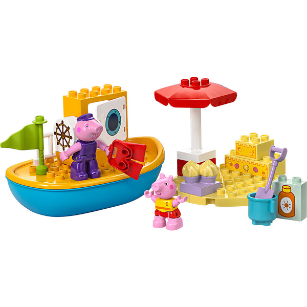 LEGO® DUPLO® Peppa Pig Boat Trip Toy for Toddlers 10432