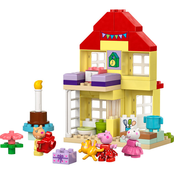 LEGO® DUPLO® Peppa Pig Birthday House Toy for Toddlers 10433