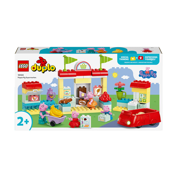 LEGO® DUPLO® Peppa Pig Supermarket Toy with Figures 10434