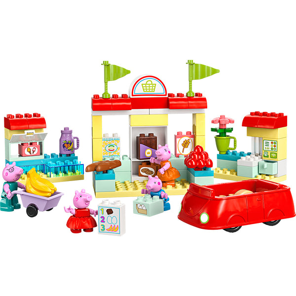 LEGO® DUPLO® Peppa Pig Supermarket Toy with Figures 10434