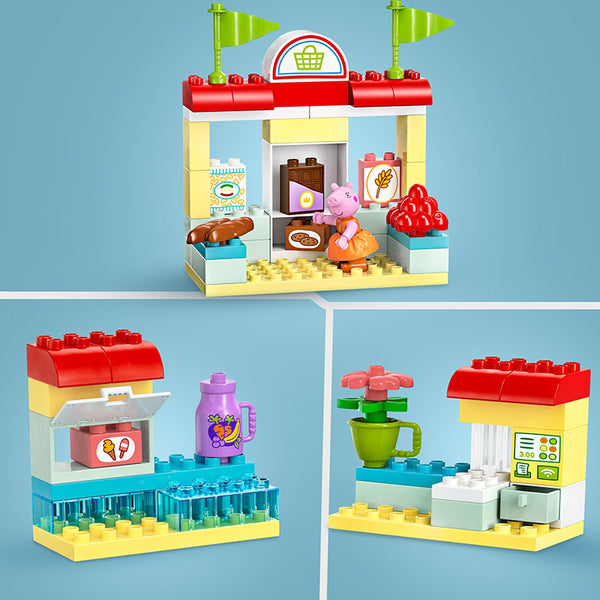 LEGO® DUPLO® Peppa Pig Supermarket Toy with Figures 10434