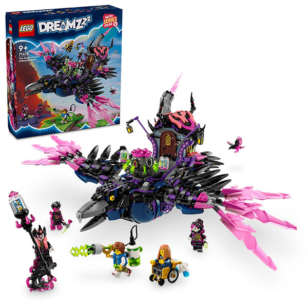 LEGO DREAMZzz The Never Witch’s Midnight Raven Toy Set 71478