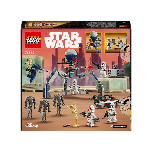 LEGO® Star Wars™ Clone Trooper & Battle Droid Battle Pack 75372