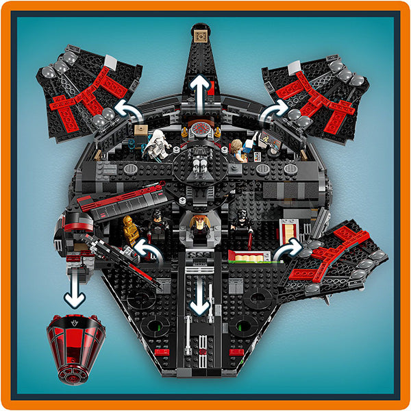 LEGO® Star Wars™ The Dark Falcon Building Toy for Kids 75389