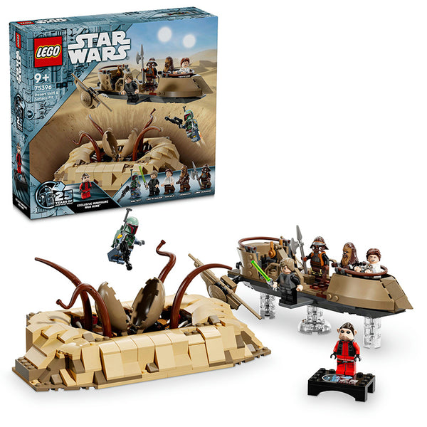 LEGO® Star Wars™ Desert Skiff & Sarlacc Pit Building Toy 75396