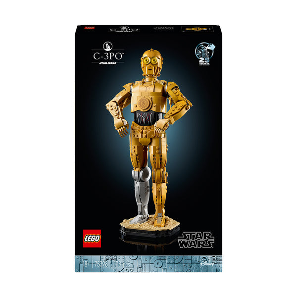 LEGO® Star Wars™ C-3PO Character, Figure Set for Adults 75398