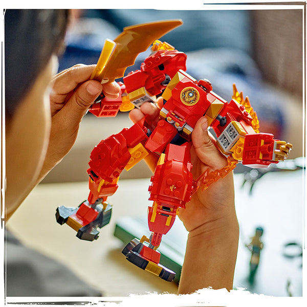 LEGO® NINJAGO® Kai’s Elemental Fire Mech Toy Set 71808