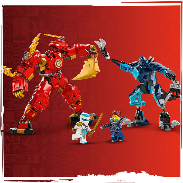 LEGO® NINJAGO® Kai’s Elemental Fire Mech Toy Set 71808