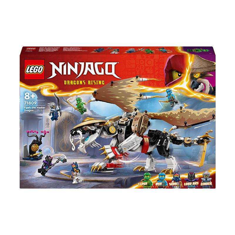 LEGO® NINJAGO® Egalt the Master Dragon Ninja Toy 71809 | Importatoy