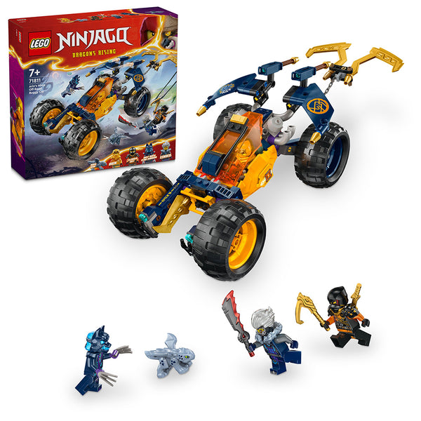 LEGO® NINJAGO® Arin’s Ninja Off-Road Buggy Car Toy Set 71811