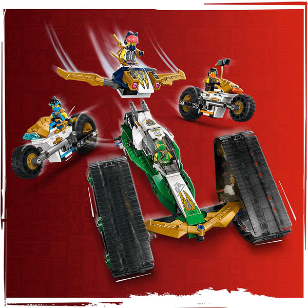 LEGO® NINJAGO® Ninja Team Combo Vehicle Ninja Toy Set 71820