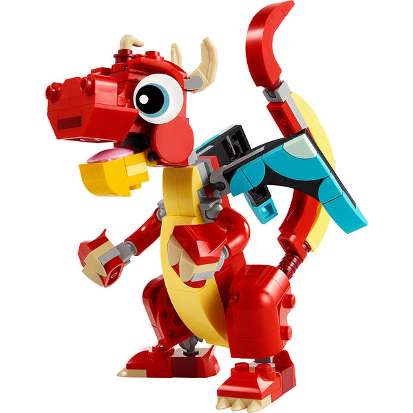 LEGO® Creator 3in1 Red Dragon Animal Toy Set 31145