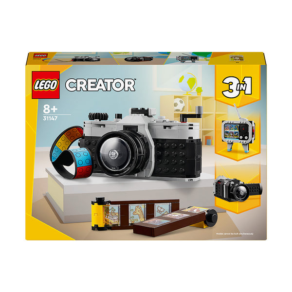 LEGO® Creator 3in1 Retro Camera Toy Set 31147