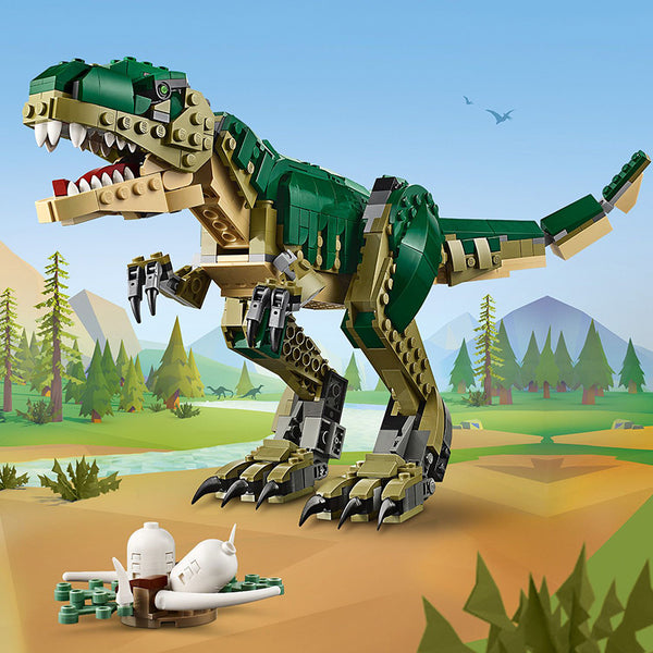 LEGO® Creator 3in1 T. rex Figure, Toy Dinosaur Set 31151