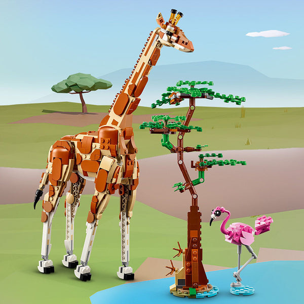 LEGO® Creator 3in1 Wild Safari Animals Nature Toys Set 31150