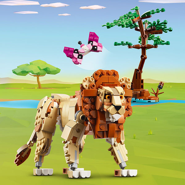 LEGO® Creator 3in1 Wild Safari Animals Nature Toys Set 31150