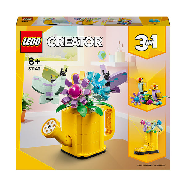 LEGO®  Creator 3in1 Flowers in Watering Can Nature Toys 31149