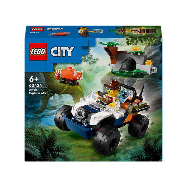 LEGO® City Jungle Explorer ATV Red Panda Mission Set 60424