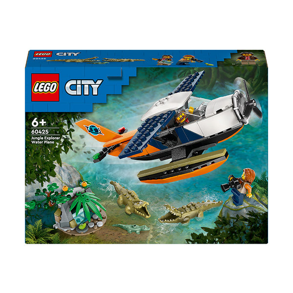 LEGO City Jungle Explorer Water Plane Toy Vehicle Set 60425 Importatoy