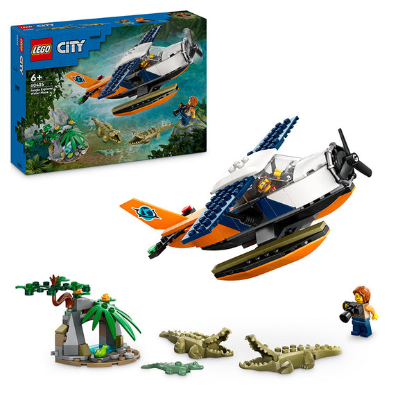 LEGO® City Jungle Explorer Water Plane Toy Vehicle Set 60425