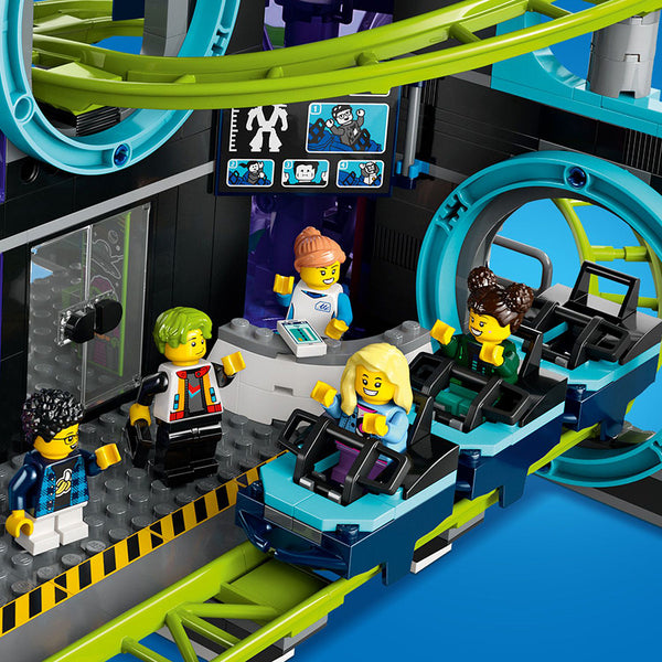 LEGO® City Robot World Roller-Coaster Park Creative Toy 60421