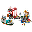 LEGO® City Seaside Harbour with Cargo Ship Building Toy 60422