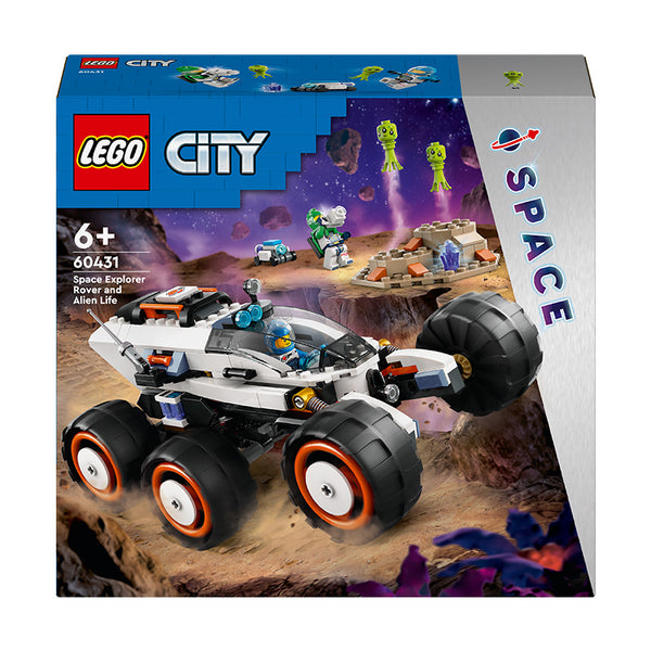 LEGO® City Space Explorer Rover and Alien Life 60431