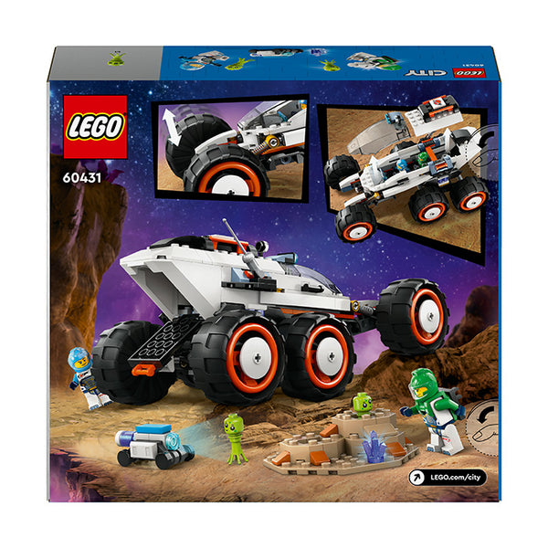 LEGO® City Space Explorer Rover and Alien Life 60431