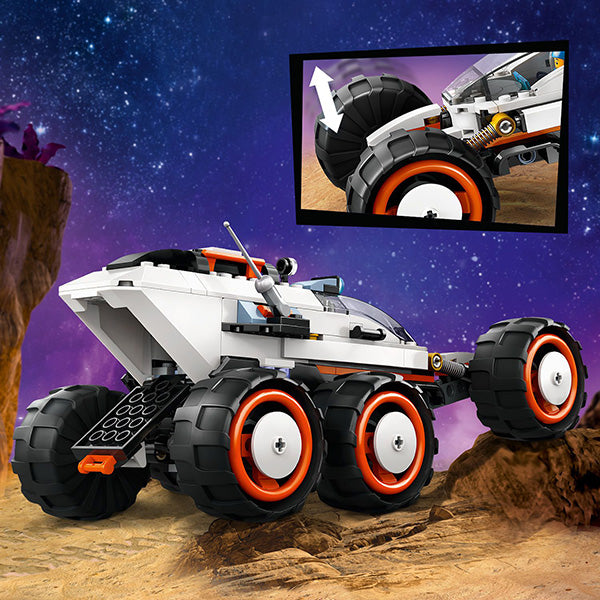 LEGO® City Space Explorer Rover and Alien Life 60431